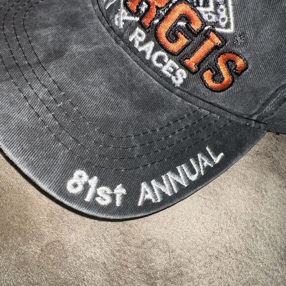 STURGIS RALLY & RACES 2021 Sturgis 81st ANNUAL Cap Mens Hats Caps Eagle NWOT - Picture 2 of 7